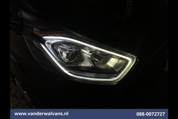 Ford Transit Custom 2.0 TDCI L1H1 Euro6 Airco | Camera | Navigatie | LED | Cruisecontrol | Leder Parkeersensoren, Stoelverwarming, Verwarmde voorruit, Bijrijdersbank, 2350kg trekvermogen