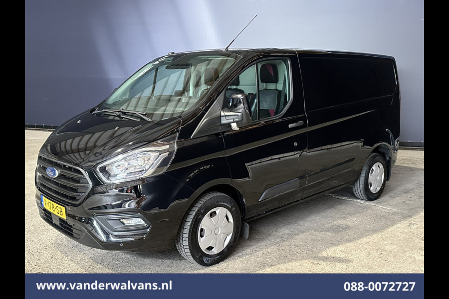 Ford Transit Custom 2.0 TDCI L1H1 Euro6 Airco | Camera | Navigatie | LED | Cruisecontrol | Leder Parkeersensoren, Stoelverwarming, Verwarmde voorruit, Bijrijdersbank, 2350kg trekvermogen
