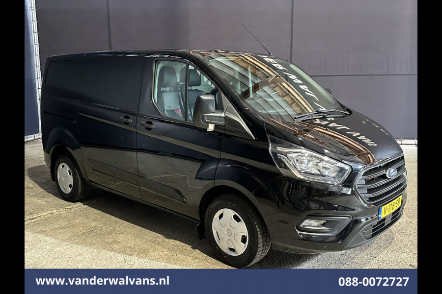 Ford Transit Custom 2.0 TDCI L1H1 Euro6 Airco | Camera | Navigatie | LED | Cruisecontrol | Leder Parkeersensoren, Stoelverwarming, Verwarmde voorruit, Bijrijdersbank, 2350kg trekvermogen