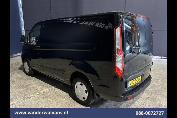 Ford Transit Custom 2.0 TDCI L1H1 Euro6 Airco | Camera | Navigatie | LED | Cruisecontrol | Leder Parkeersensoren, Stoelverwarming, Verwarmde voorruit, Bijrijdersbank, 2350kg trekvermogen