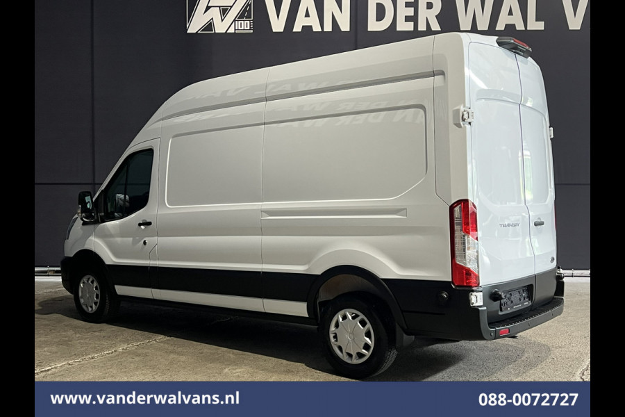 Ford Transit 2.0 TDCI 130pk L3H3 Euro6 Airco | Camera | Apple Carplay | Cruisecontrol | LED Parkeersensoren, Bijrijdersbank, Verwarmde voorruit, 2500kg trekvermogen