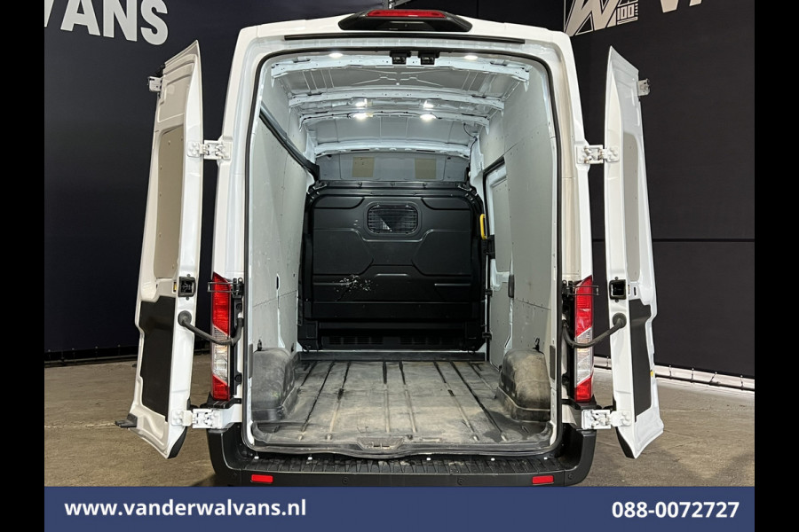 Ford Transit 2.0 TDCI 130pk L3H3 Euro6 Airco | Camera | Apple Carplay | Cruisecontrol | LED Parkeersensoren, Bijrijdersbank, Verwarmde voorruit, 2500kg trekvermogen