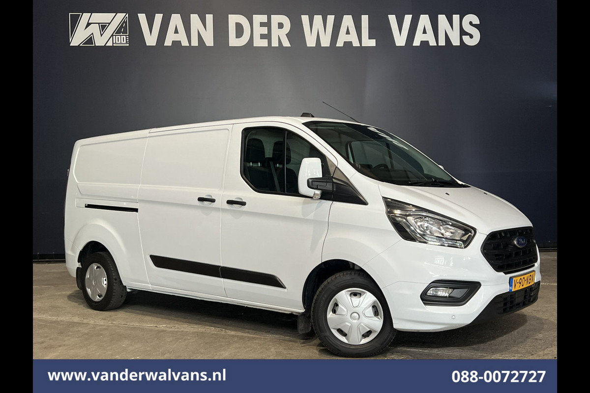 Ford Transit Custom 2.0 TDCI L2H1 Euro6 Airco | Camera | Navigatie | LED | Apple Carplay | 2800kg Trekvermogen Cruisecontrol, Parkeersensoren, Stoelverwarming, Verwarmde voorruit, Bijrijdersbank, Android auto