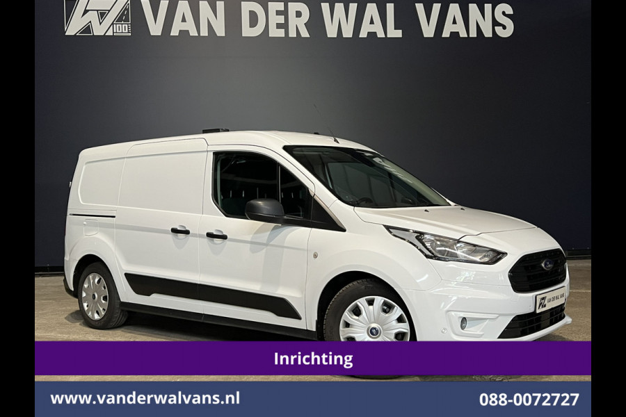 Ford Transit Connect 1.5 EcoBlue 100pk L2H1 Inrichting Euro6 Airco | Camera | Navigatie | Android Auto | Cruisecontrol Parkeersensoren, Stoelverwarming, Verwarmde voorruit