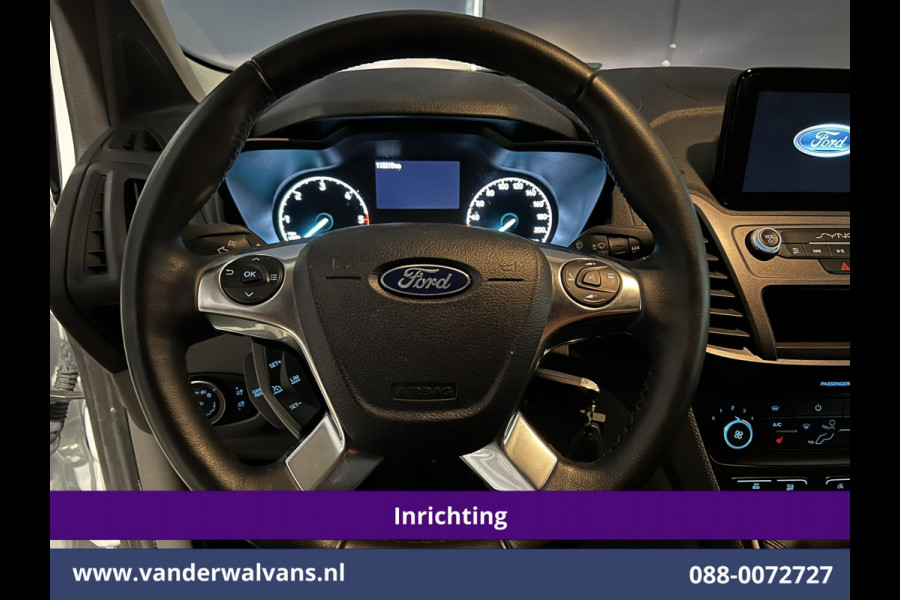 Ford Transit Connect 1.5 EcoBlue 100pk L2H1 Inrichting Euro6 Airco | Camera | Navigatie | Android Auto | Cruisecontrol Parkeersensoren, Stoelverwarming, Verwarmde voorruit