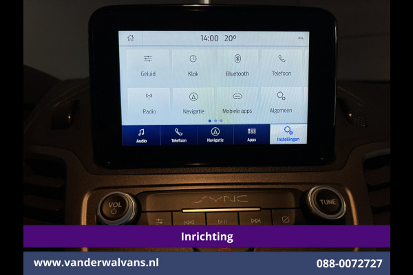 Ford Transit Connect 1.5 EcoBlue 100pk L2H1 Inrichting Euro6 Airco | Camera | Navigatie | Android Auto | Cruisecontrol Parkeersensoren, Stoelverwarming, Verwarmde voorruit