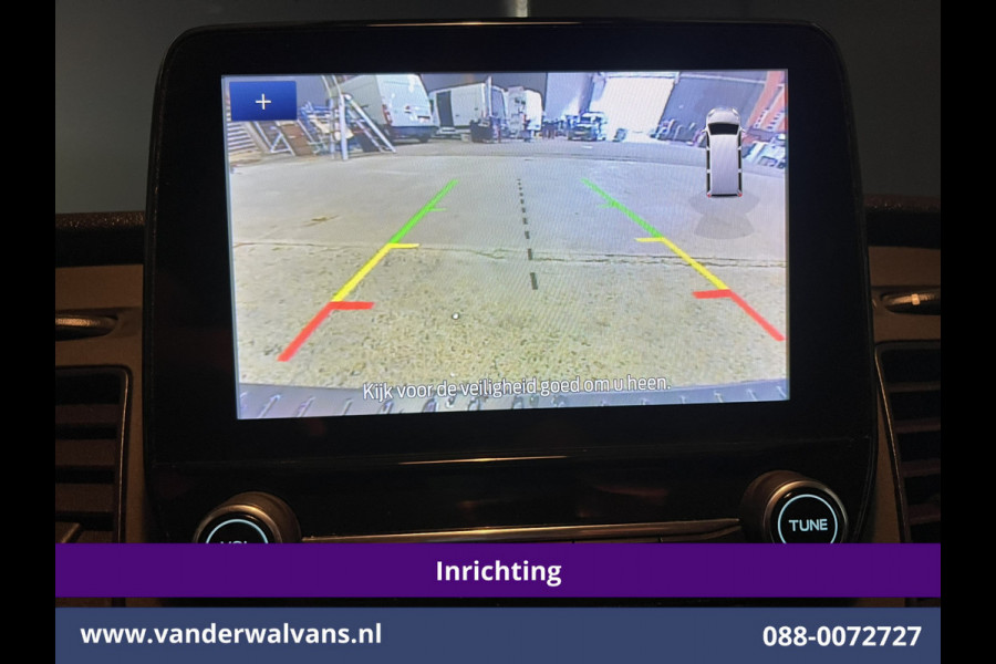 Ford Transit Custom 2.0 TDCI L2H1 Inrichting Euro6 Airco | Navigatie | Camera | LED | Cruisecontrol | Android Auto Parkeersensoren, Verwarmde voorruit, Stoelverwarming, Bijrijdersbank, 2800kg trekvermogen