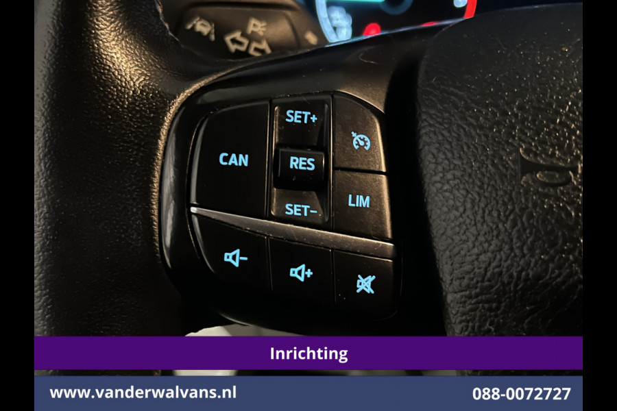 Ford Transit Custom 2.0 TDCI L2H1 Inrichting Euro6 Airco | Navigatie | Camera | LED | Cruisecontrol | Android Auto Parkeersensoren, Verwarmde voorruit, Stoelverwarming, Bijrijdersbank, 2800kg trekvermogen