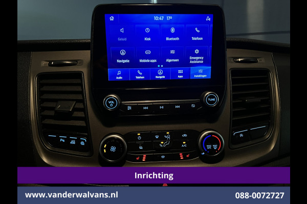 Ford Transit Custom 2.0 TDCI L2H1 Inrichting Euro6 Airco | Navigatie | Camera | LED | Cruisecontrol | Android Auto Parkeersensoren, Verwarmde voorruit, Stoelverwarming, Bijrijdersbank, 2800kg trekvermogen