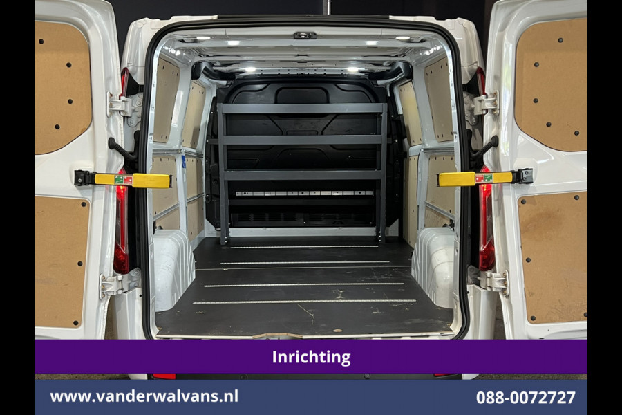 Ford Transit Custom 2.0 TDCI L2H1 Inrichting Euro6 Airco | Navigatie | Camera | LED | Cruisecontrol | Android Auto Parkeersensoren, Verwarmde voorruit, Stoelverwarming, Bijrijdersbank, 2800kg trekvermogen