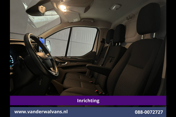 Ford Transit Custom 2.0 TDCI L2H1 Inrichting Euro6 Airco | Navigatie | Camera | LED | Cruisecontrol | Android Auto Parkeersensoren, Verwarmde voorruit, Stoelverwarming, Bijrijdersbank, 2800kg trekvermogen