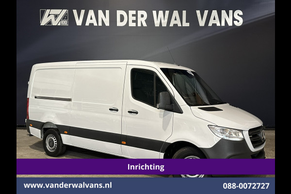 Mercedes-Benz Sprinter 316 CDI 164pk 3500kg Trekhaak L2H1 Inrichting Euro6 Airco | Camera | Apple Carplay | Android Auto Cruisecontrol, Parkeersensoren