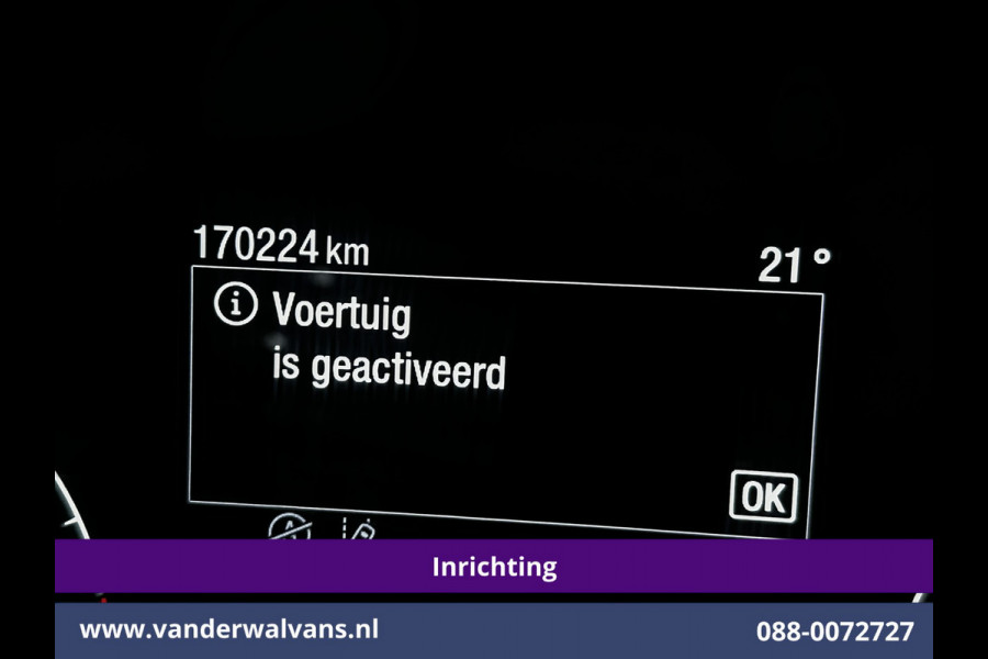 Ford Transit Custom 2.0 TDCI 130pk L2H1 Inrichting Euro6 Airco | Camera | LED | Apple Carplay | Android Auto | 2800kg Trekhaak Cruisecontrol, Parkeersensoren, Verwarmde voorruit, Bijrijdersbank