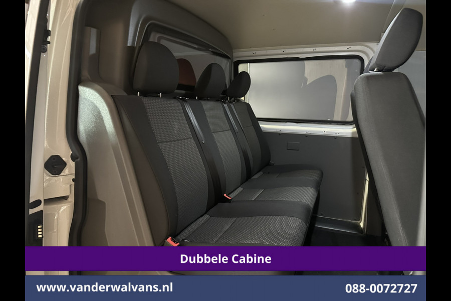 Volkswagen Transporter 2.0 TDI L2H1 Dubbele Cabine Euro6 Airco | 5-Zits | Navigatie | Trekhaak | Apple Carplay Android Auto, Cruisecontrol, Parkeersensoren
