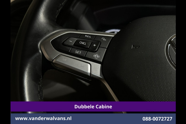 Volkswagen Transporter 2.0 TDI L2H1 Dubbele Cabine Euro6 Airco | 5-Zits | Navigatie | Trekhaak | Apple Carplay Android Auto, Cruisecontrol, Parkeersensoren