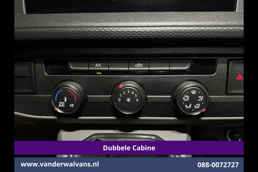Volkswagen Transporter 2.0 TDI L2H1 Dubbele Cabine Euro6 Airco | 5-Zits | Navigatie | Trekhaak | Apple Carplay Android Auto, Cruisecontrol, Parkeersensoren