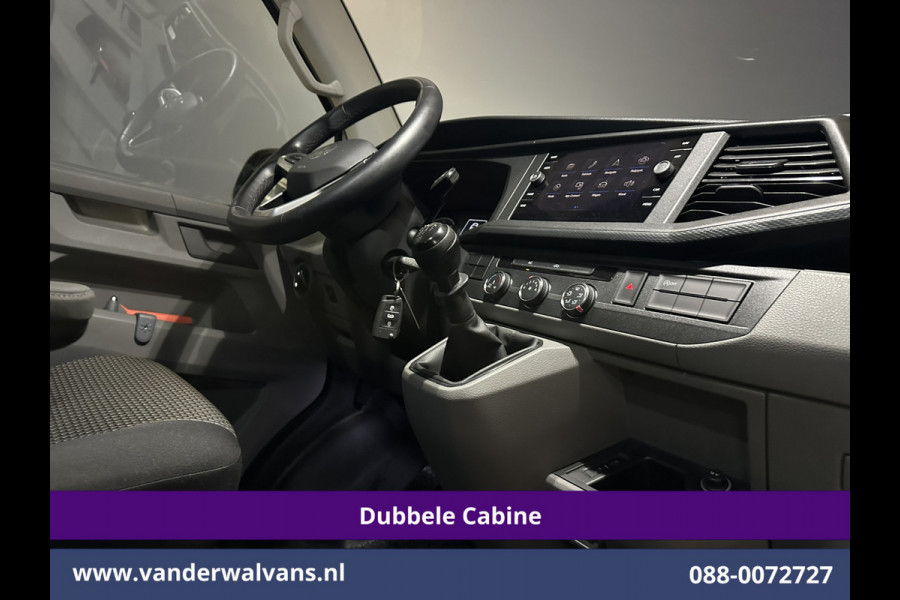 Volkswagen Transporter 2.0 TDI L2H1 Dubbele Cabine Euro6 Airco | 5-Zits | Navigatie | Trekhaak | Apple Carplay Android Auto, Cruisecontrol, Parkeersensoren