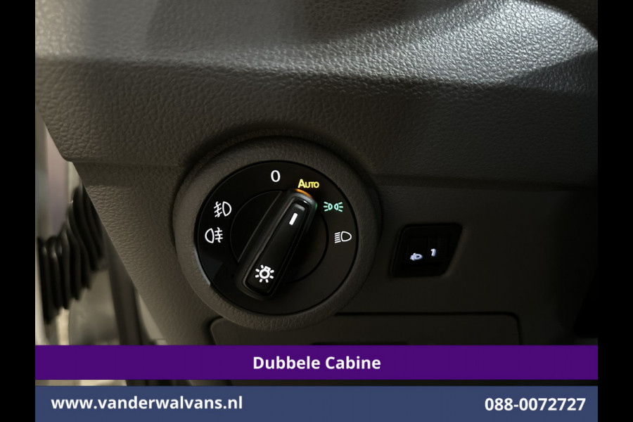 Volkswagen Transporter 2.0 TDI L2H1 Dubbele Cabine Euro6 Airco | 5-Zits | Navigatie | Trekhaak | Apple Carplay Android Auto, Cruisecontrol, Parkeersensoren