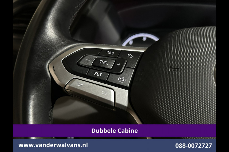 Volkswagen Transporter 2.0 TDI L2H1 Dubbele Cabine Euro6 Airco | 5-Zits | Navigatie | Trekhaak | Apple Carplay Android Auto, Cruisecontrol, Parkeersensoren