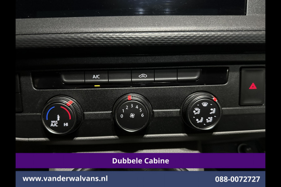 Volkswagen Transporter 2.0 TDI L2H1 Dubbele Cabine Euro6 Airco | 5-Zits | Navigatie | Trekhaak | Apple Carplay Android Auto, Cruisecontrol, Parkeersensoren
