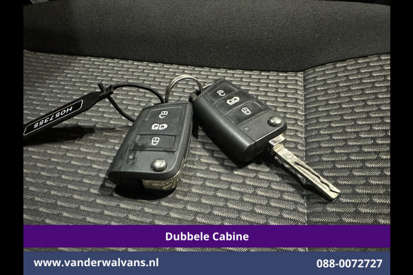 Volkswagen Transporter 2.0 TDI L2H1 Dubbele Cabine Euro6 Airco | 5-Zits | Navigatie | Trekhaak | Apple Carplay Android Auto, Cruisecontrol, Parkeersensoren