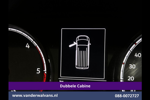 Volkswagen Transporter 2.0 TDI L2H1 Dubbele Cabine Euro6 Airco | 5-Zits | Navigatie | Trekhaak | Apple Carplay Android Auto, Cruisecontrol, Parkeersensoren