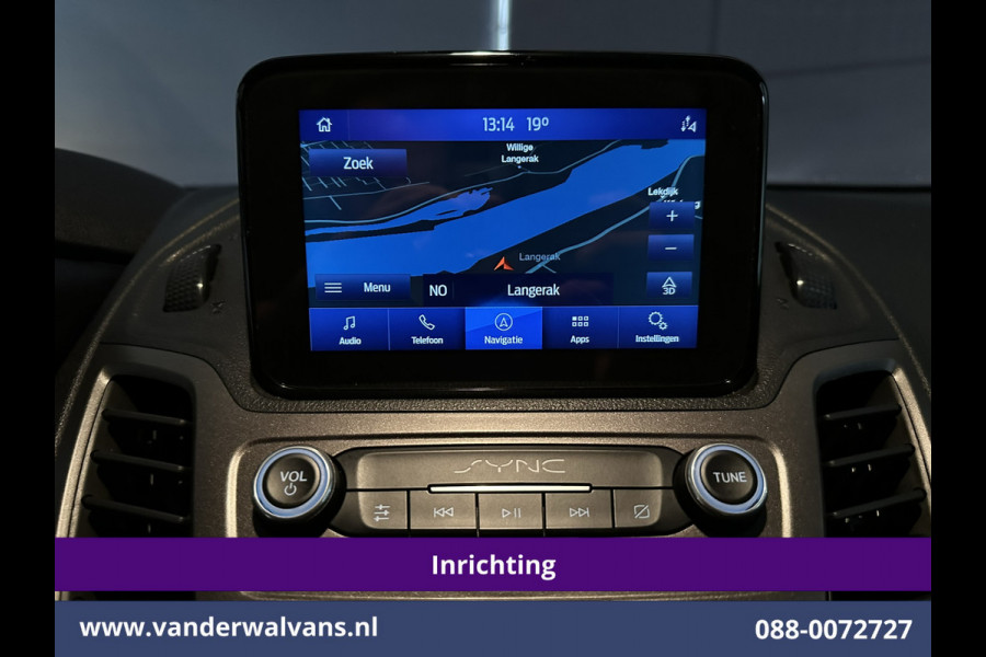Ford Transit Connect 1.5 EcoBlue 120pk L1H1 Inrichting Euro6 Airco | Camera | Navigatie | Apple Carplay | LM velgen Android Auto, Cruisecontrol, Trekhaak, Parkeersensoren, Stoelverwarming, Verwarmde voorruit