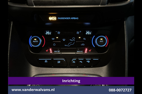Ford Transit Connect 1.5 EcoBlue 120pk L1H1 Inrichting Euro6 Airco | Camera | Navigatie | Apple Carplay | LM velgen Android Auto, Cruisecontrol, Trekhaak, Parkeersensoren, Stoelverwarming, Verwarmde voorruit