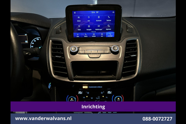 Ford Transit Connect 1.5 EcoBlue 120pk L1H1 Inrichting Euro6 Airco | Camera | Navigatie | Apple Carplay | LM velgen Android Auto, Cruisecontrol, Trekhaak, Parkeersensoren, Stoelverwarming, Verwarmde voorruit