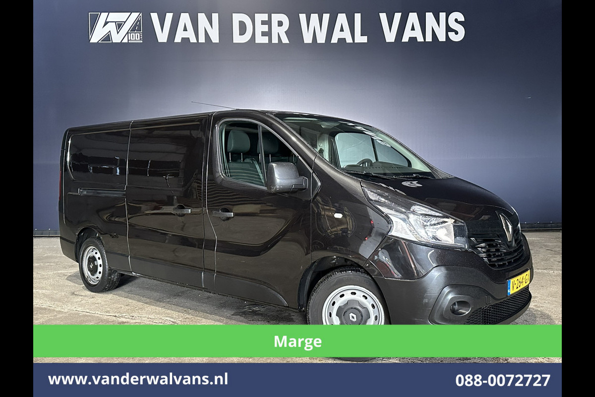 Renault Trafic 1.6 dCi L2H1 MARGE Euro6 * Rijklaar Direct Rijden * Airco | Navigatie | Cruisecontrol Parkeersensoren, Bijrijdersbank