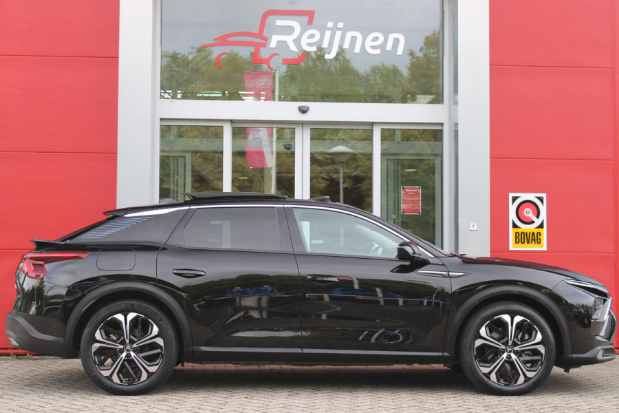 Citroën C5 X 1.6 PHEV 225PK SHINE PACK | PANORAMISCH SCHUIF / KANTELDAK | ELEKTRISCHE VOORSTOELEN MET GEHEUGEN | VOORSTOEL VENTILATIE | VOORSTOEL VERWARMING | VOORSTOELEN MET MASSAGE FUNCTIE | LEDEREN BEKLEDING | STUUR VERWARMING | DRAADLOOS APPLE CARPLAY / ANDROID AUTO | 360° CAMERA | KEYLESS ENTRY / START | 19"LICHTMETALEN VELGEN | ELEKTRISCH BEDIENBARE ACHTERKLEP MET HANDSFREE FUNCTIE | HEADUP DISPLAY |