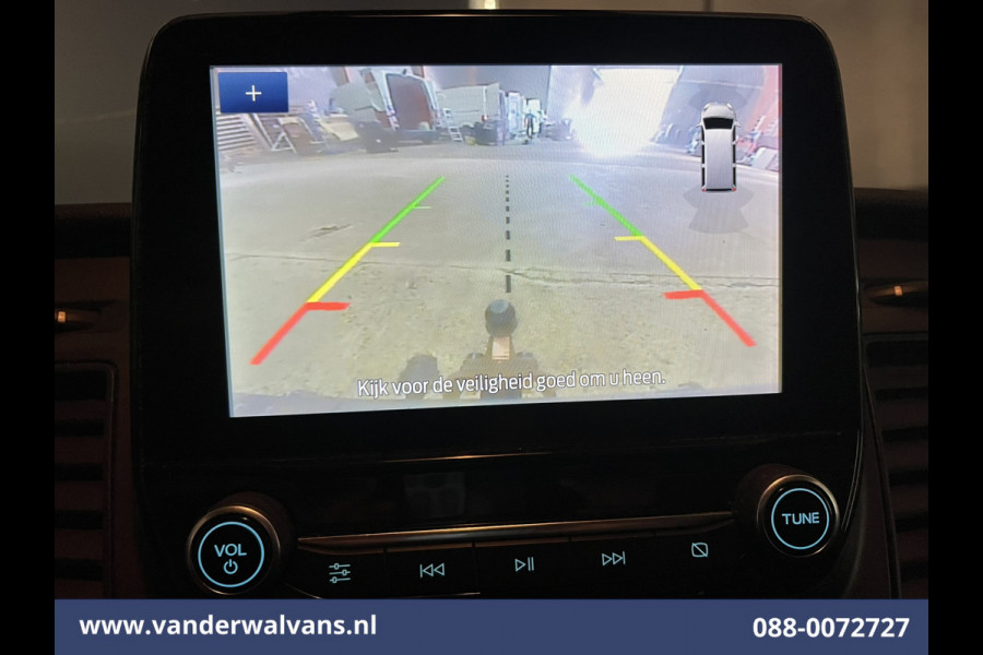 Ford Transit Custom 2.0 TDCI 130pk L2H1 Euro6 Airco | 2x zijdeur | Camera | Navigatie | LED | Cruisecontrol | 2800kg Trekhaak Apple, Carplay, Android Auto, Parkeersensoren, Bijrijdersbank, Achterklep