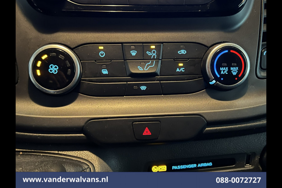 Ford Transit Custom 2.0 TDCI 130pk L2H1 Euro6 Airco | 2x zijdeur | Camera | Navigatie | LED | Cruisecontrol | 2800kg Trekhaak Apple, Carplay, Android Auto, Parkeersensoren, Bijrijdersbank, Achterklep