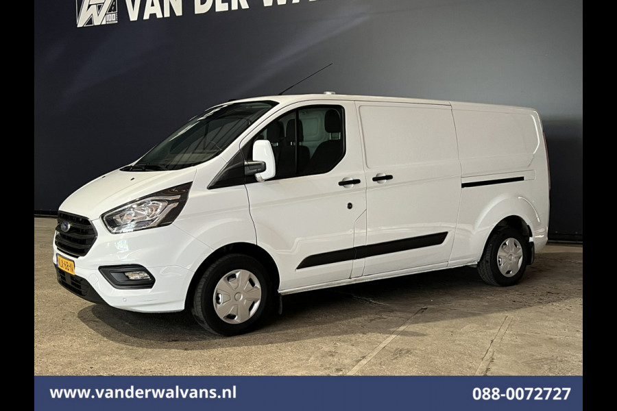 Ford Transit Custom 2.0 TDCI 130pk L2H1 Euro6 Airco | 2x zijdeur | Camera | Navigatie | LED | Cruisecontrol | 2800kg Trekhaak Apple, Carplay, Android Auto, Parkeersensoren, Bijrijdersbank, Achterklep
