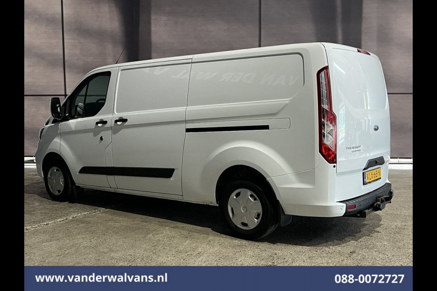 Ford Transit Custom 2.0 TDCI 130pk L2H1 Euro6 Airco | 2x zijdeur | Camera | Navigatie | LED | Cruisecontrol | 2800kg Trekhaak Apple, Carplay, Android Auto, Parkeersensoren, Bijrijdersbank, Achterklep