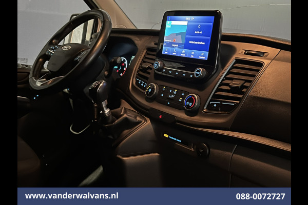 Ford Transit Custom 2.0 TDCI 130pk L2H1 Euro6 Airco | 2x zijdeur | Camera | Navigatie | LED | Cruisecontrol | 2800kg Trekhaak Apple, Carplay, Android Auto, Parkeersensoren, Bijrijdersbank, Achterklep