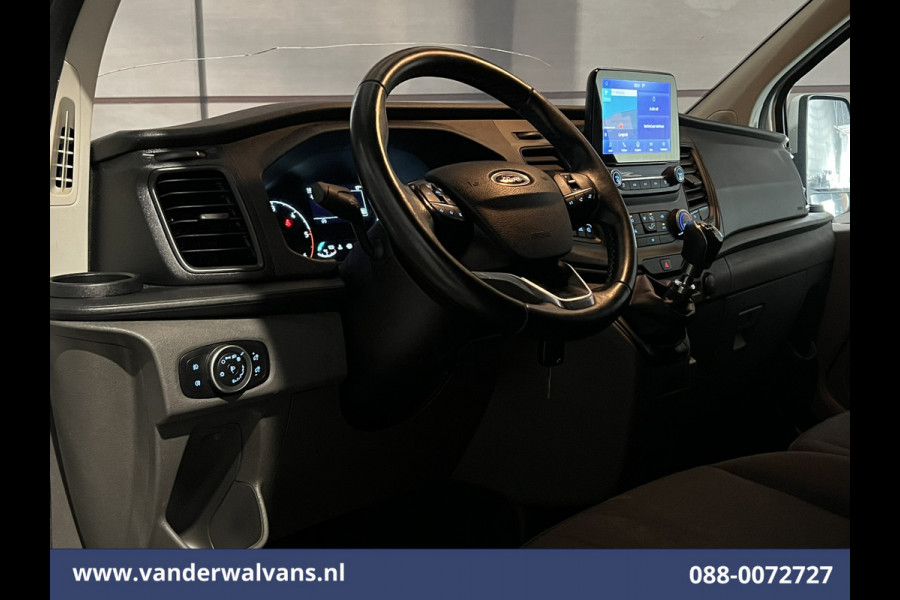 Ford Transit Custom 2.0 TDCI 130pk L2H1 Euro6 Airco | 2x zijdeur | Camera | Navigatie | LED | Cruisecontrol | 2800kg Trekhaak Apple, Carplay, Android Auto, Parkeersensoren, Bijrijdersbank, Achterklep