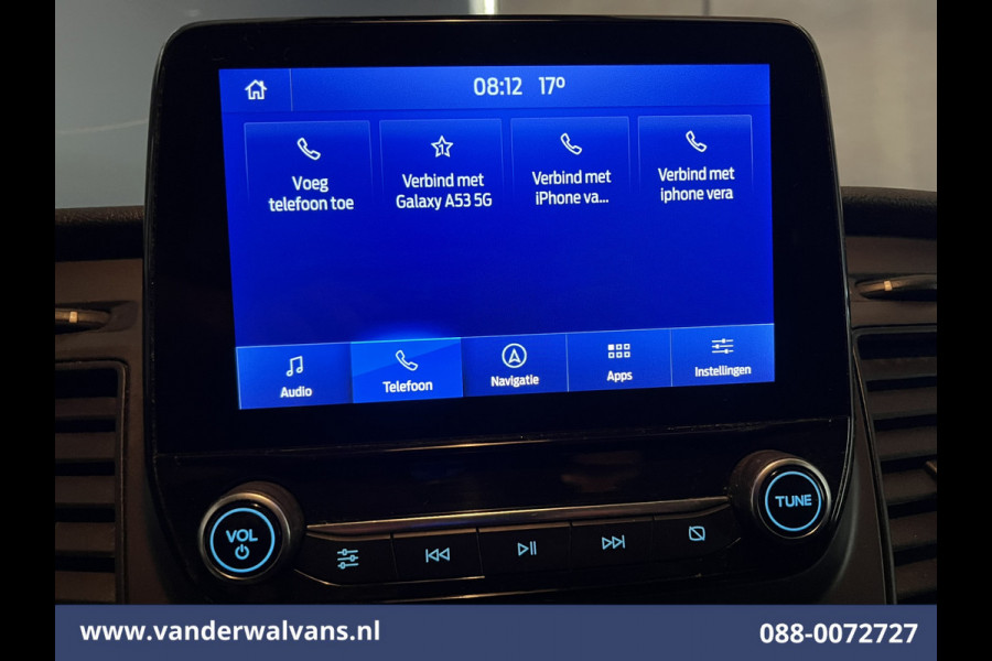 Ford Transit Custom 2.0 TDCI 130pk L2H1 Euro6 Airco | 2x zijdeur | Camera | Navigatie | LED | Cruisecontrol | 2800kg Trekhaak Apple, Carplay, Android Auto, Parkeersensoren, Bijrijdersbank, Achterklep