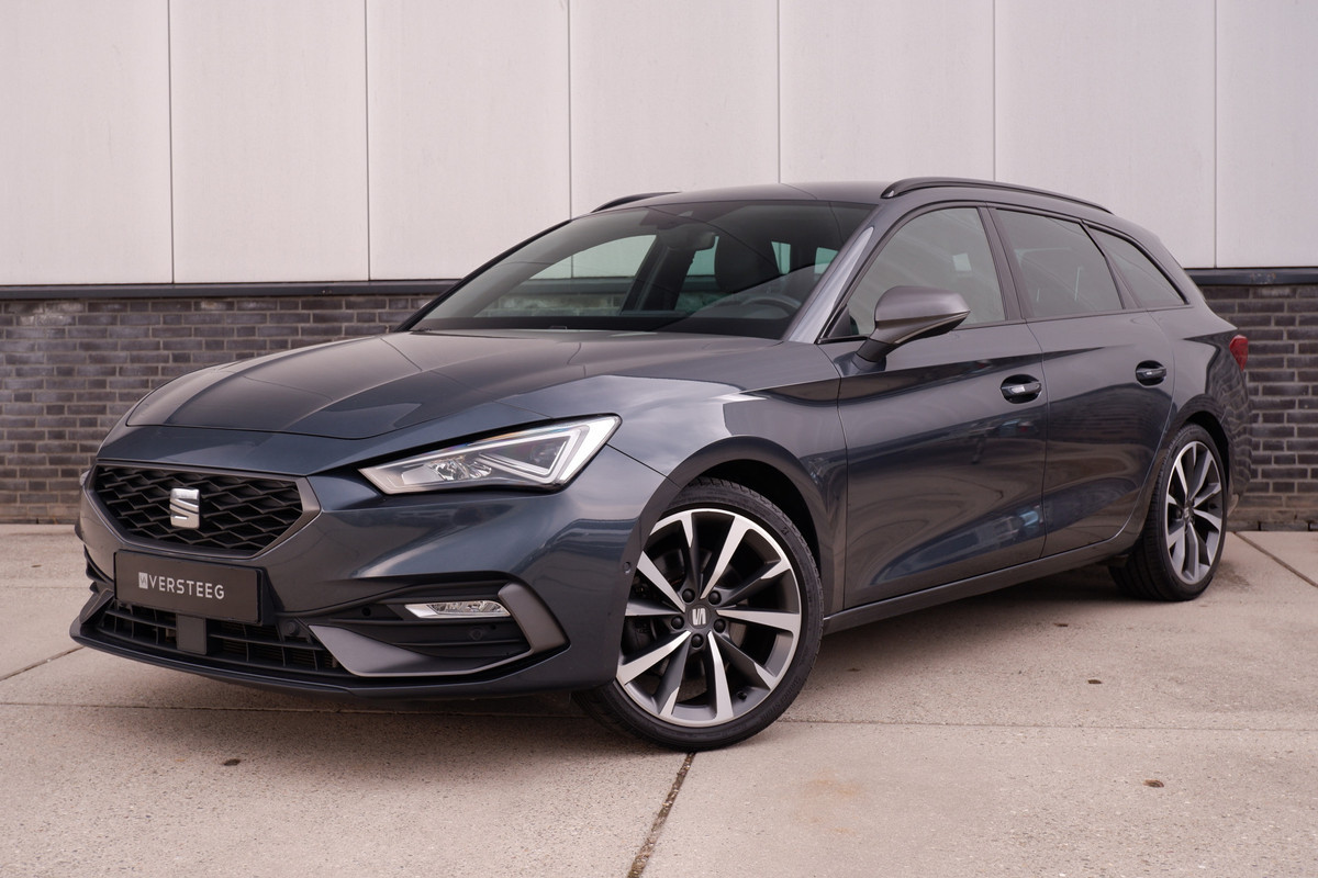 Seat Leon Sportstourer 1.5 eTSI FR | Elek. Trekhaak | Sfeerverl. | LED | Navi | Carplay | Keyless | Adap. Cruise Seat Leon Sportstourer 1.5 eTSI FR | Elek. Trekhaak | Sfeerverl. | LED | Navi | Carplay | Keyless | Adap. Cruise