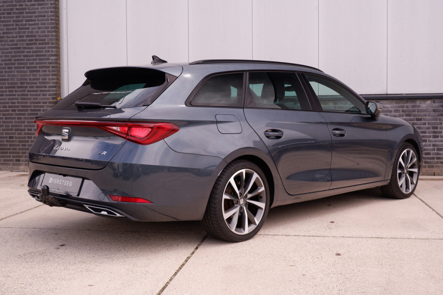 Seat Leon Sportstourer 1.5 eTSI FR | Elek. Trekhaak | Sfeerverl. | LED | Navi | Carplay | Keyless | Adap. Cruise