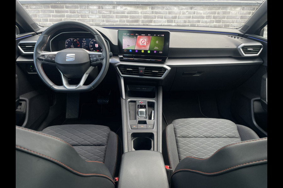 Seat Leon Sportstourer 1.5 eTSI FR | Elek. Trekhaak | Sfeerverl. | LED | Navi | Carplay | Keyless | Adap. Cruise