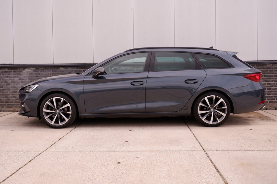 Seat Leon Sportstourer 1.5 eTSI FR | Elek. Trekhaak | Sfeerverl. | LED | Navi | Carplay | Keyless | Adap. Cruise