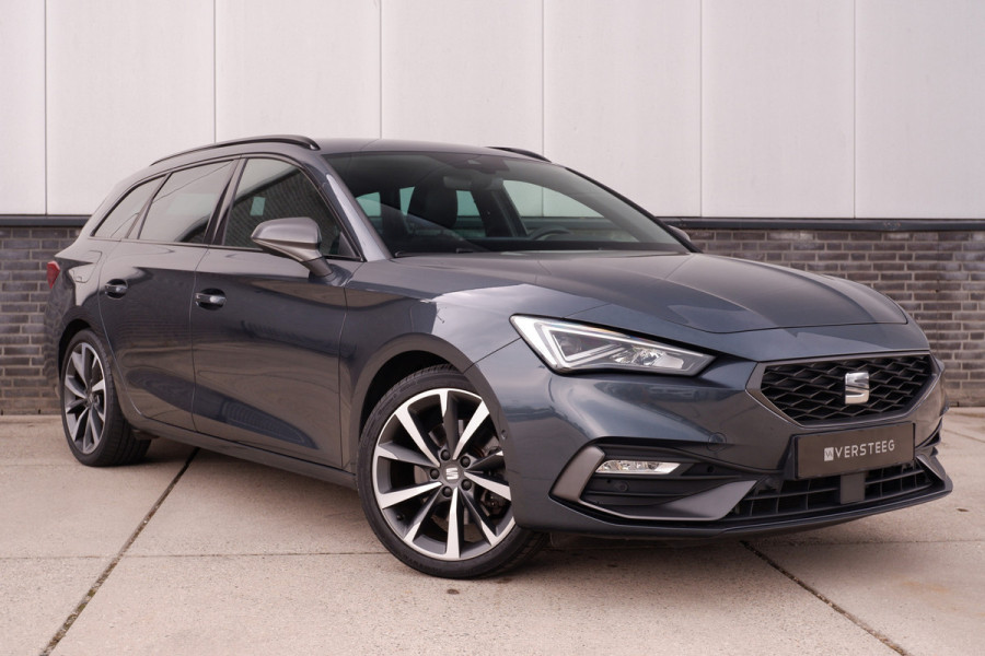 Seat Leon Sportstourer 1.5 eTSI FR | Elek. Trekhaak | Sfeerverl. | LED | Navi | Carplay | Keyless | Adap. Cruise