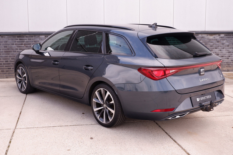 Seat Leon Sportstourer 1.5 eTSI FR | Elek. Trekhaak | Sfeerverl. | LED | Navi | Carplay | Keyless | Adap. Cruise