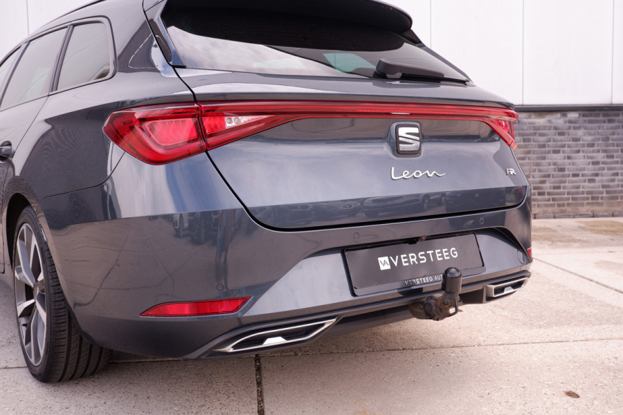 Seat Leon Sportstourer 1.5 eTSI FR | Elek. Trekhaak | Sfeerverl. | LED | Navi | Carplay | Keyless | Adap. Cruise