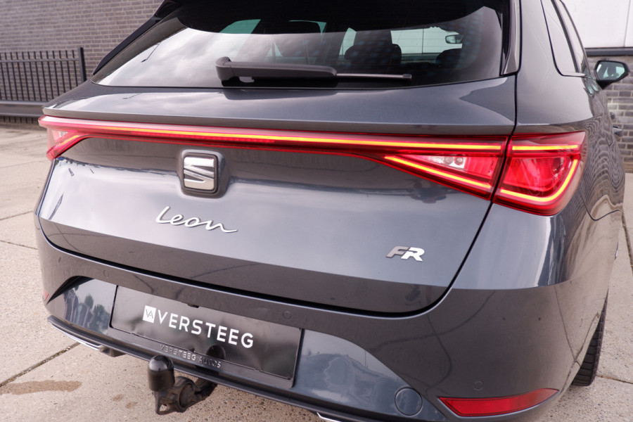 Seat Leon Sportstourer 1.5 eTSI FR | Elek. Trekhaak | Sfeerverl. | LED | Navi | Carplay | Keyless | Adap. Cruise