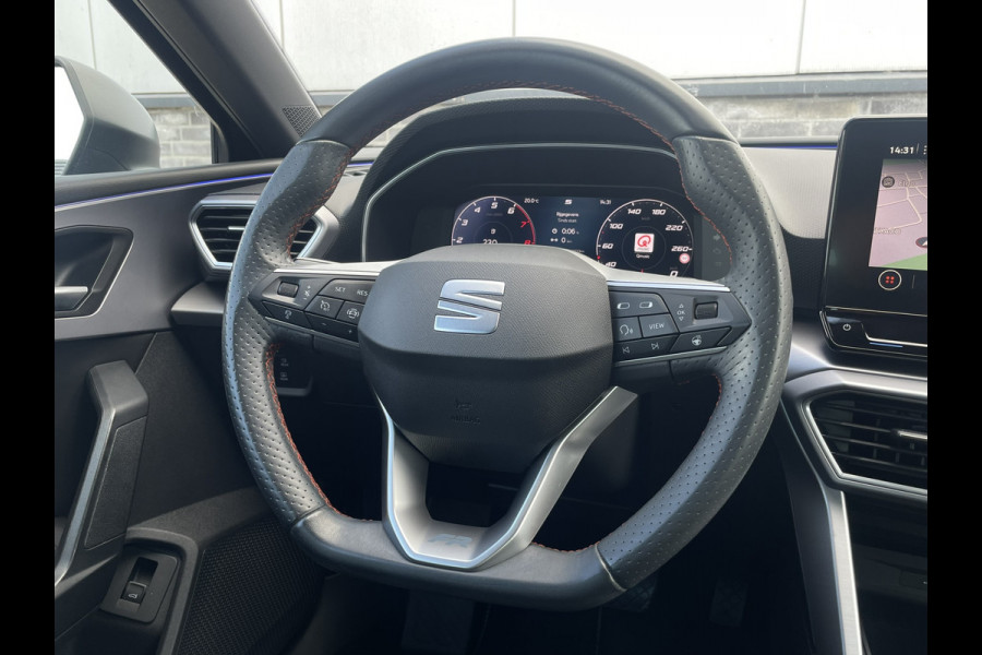 Seat Leon Sportstourer 1.5 eTSI FR | Elek. Trekhaak | Sfeerverl. | LED | Navi | Carplay | Keyless | Adap. Cruise