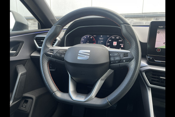 Seat Leon Sportstourer 1.5 eTSI FR | Elek. Trekhaak | Sfeerverl. | LED | Navi | Carplay | Keyless | Adap. Cruise