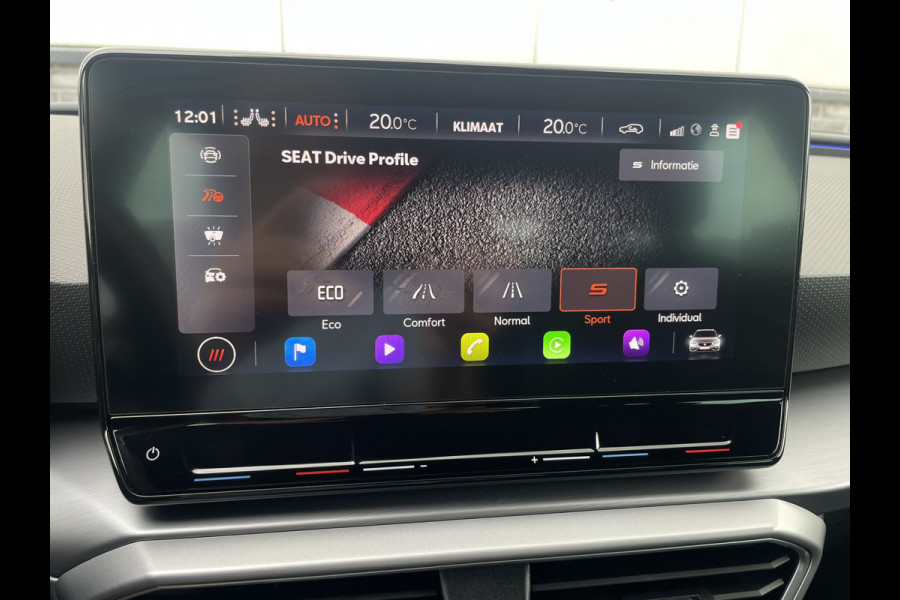 Seat Leon Sportstourer 1.5 eTSI FR | Elek. Trekhaak | Sfeerverl. | LED | Navi | Carplay | Keyless | Adap. Cruise