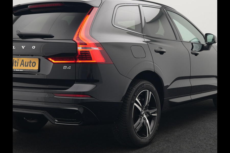 Volvo XC60 B4 R-Design Automaat 198pk Dealer O.H | Trekhaak Af Fabriek | Panodak | Camera | Lederen Sportstoelen Memory & Verwarmd | Cruise Control | Apple Carplay | Keyless | Google Assistant & Maps | Virtual | DAB |